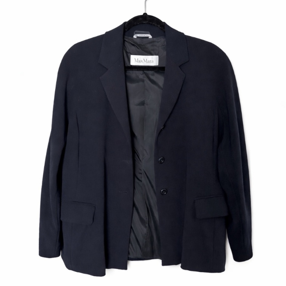 MaxMara Max Mara Wool Blazer Jacket Coat 10